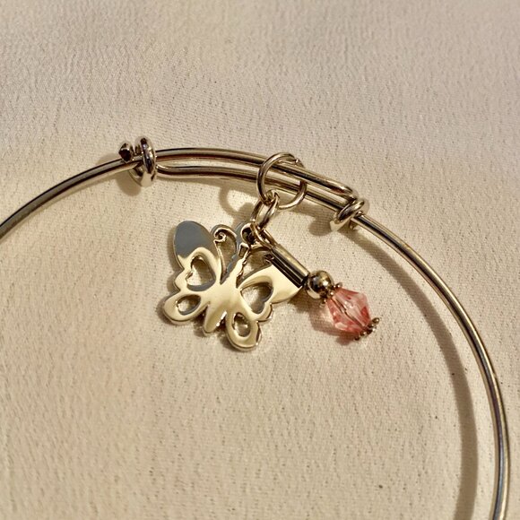 Charm Bracelet for Breast Cancer - Picture 6 of 8
